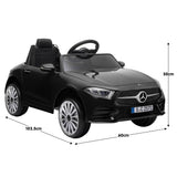 Ride On Cars: Kahuna Mercedes Benz CLS 350 Kids Electric Ride On Car with Remote Control - Black