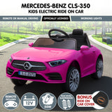Ride On Cars: Kahuna Mercedes Benz CLS 350 Kids Electric Ride On Car with Remote Control - Pink