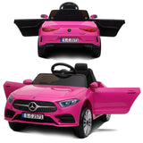 Ride On Cars: Kahuna Mercedes Benz CLS 350 Kids Electric Ride On Car with Remote Control - Pink