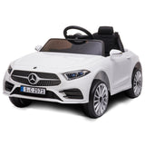 Ride On Cars: Kahuna Mercedes Benz CLS 350 Kids Electric Ride On Car with Remote Control - White