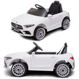 Ride On Cars: Kahuna Mercedes Benz CLS 350 Kids Electric Ride On Car with Remote Control - White