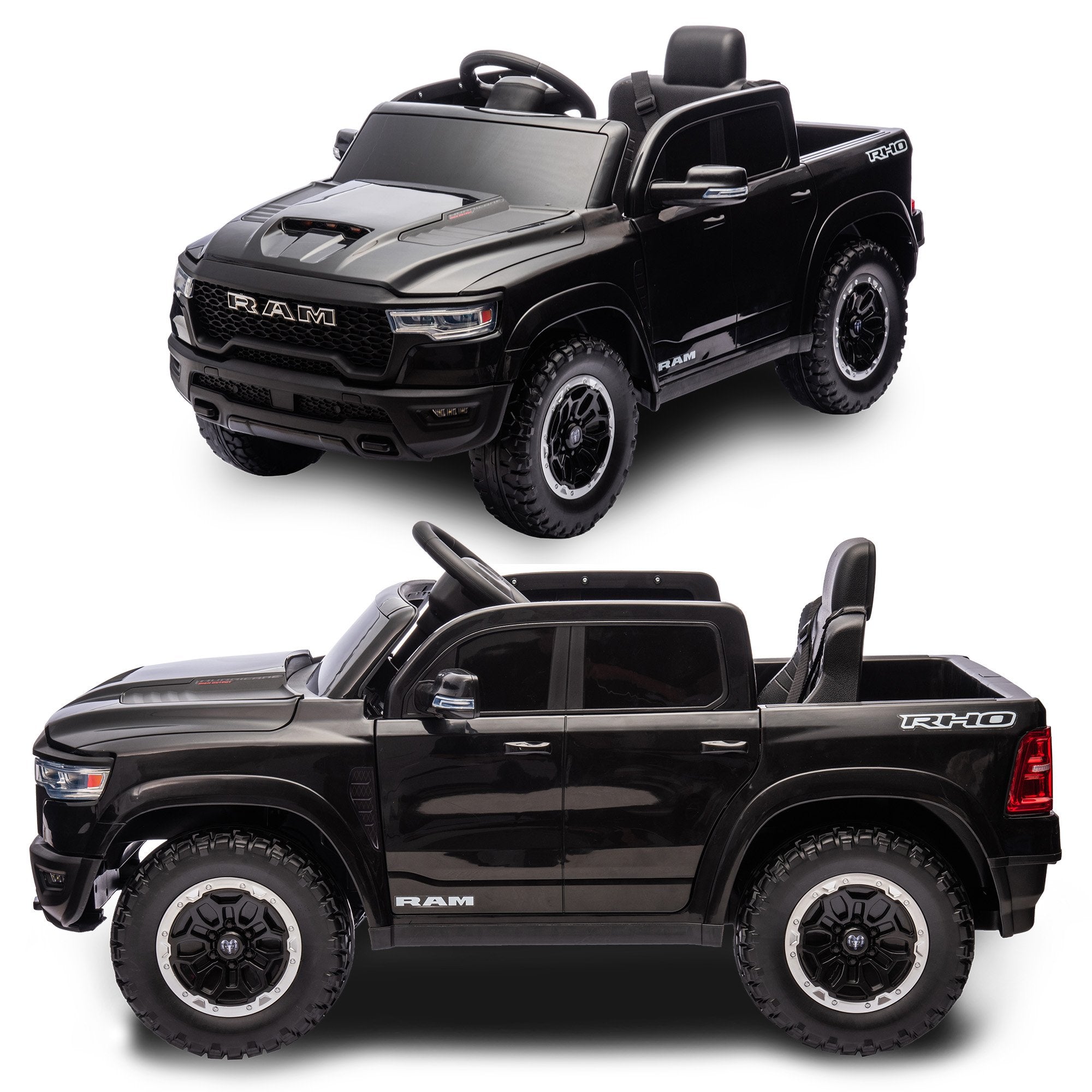 Ride On Cars: Kahuna Ram 1500 RHO Kids Electric Ride On Car with Remote Control