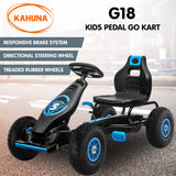 Go-karts: Kahuna G18 Kids Ride On Pedal Go Kart - Blue
