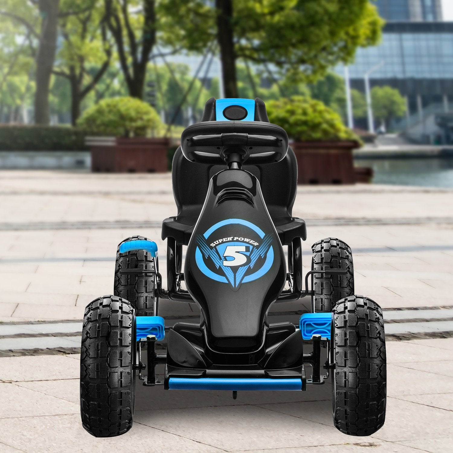 Go-karts: Kahuna G18 Kids Ride On Pedal Go Kart - Blue