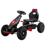 Go-karts: Kahuna G18 Kids Ride On Pedal Powered Go Kart Racing Style - Red