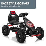 Go-karts: Kahuna G18 Kids Ride On Pedal Powered Go Kart Racing Style - Red