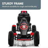 Go-karts: Kahuna G18 Kids Ride On Pedal Powered Go Kart Racing Style - Red