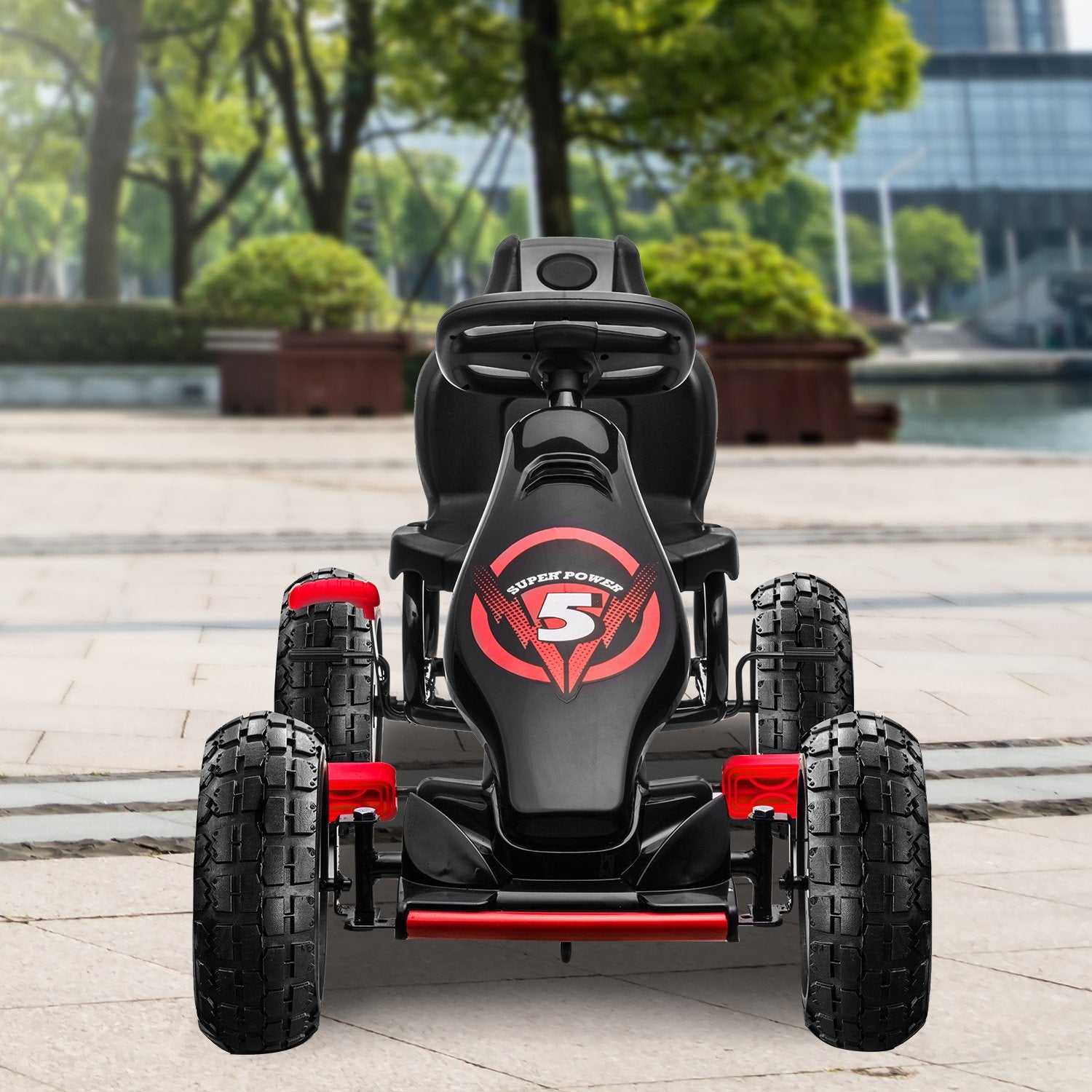 Go-karts: Kahuna G18 Kids Ride On Pedal Powered Go Kart Racing Style - Red