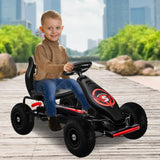 Go-karts: Kahuna G18 Kids Ride On Pedal Powered Go Kart Racing Style - Red