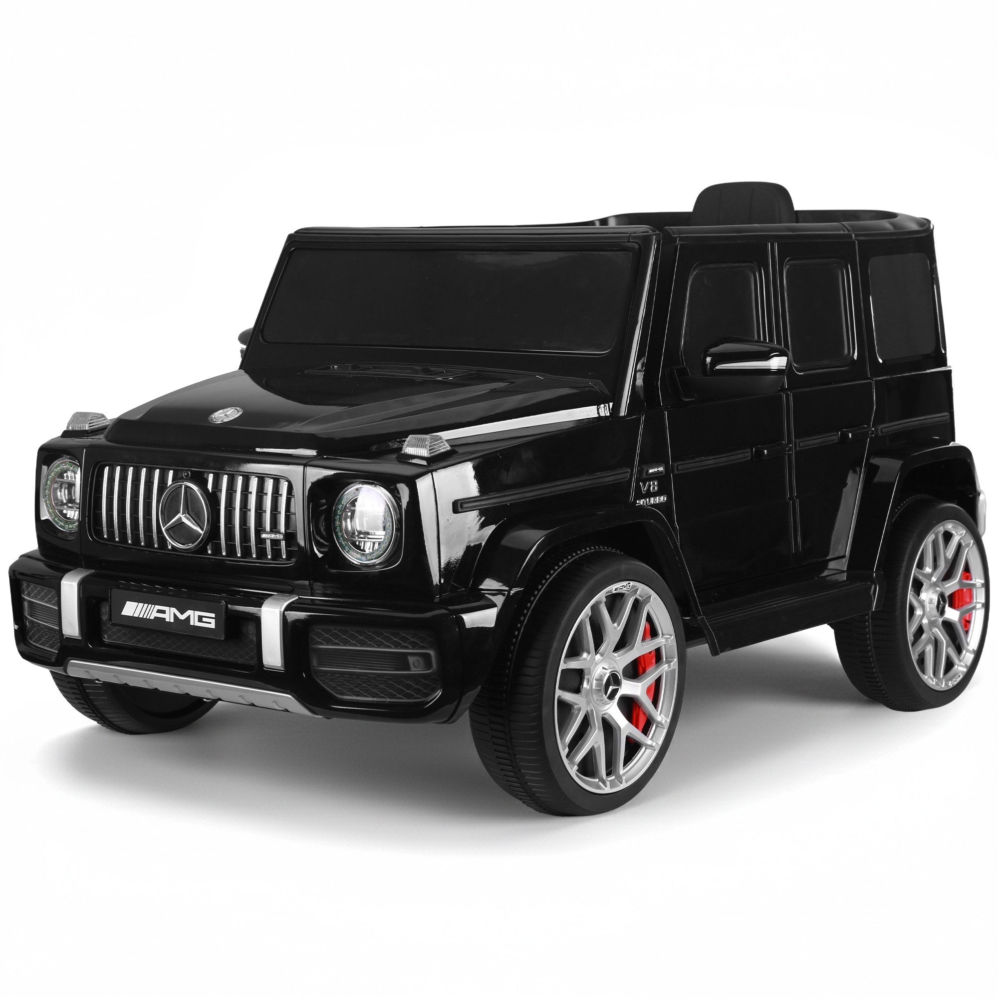 Ride On Cars: Kahuna Mercedes Benz AMG Licensed G63 Kids Electric Ride On Car Remote Control Dual 25W Motors Music Player LED Lights
