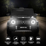 Ride On Cars: Kahuna Mercedes Benz AMG Licensed G63 Kids Electric Ride On Car Remote Control Dual 25W Motors Music Player LED Lights