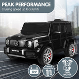 Ride On Cars: Kahuna Mercedes Benz AMG Licensed G63 Kids Electric Ride On Car Remote Control Dual 25W Motors Music Player LED Lights