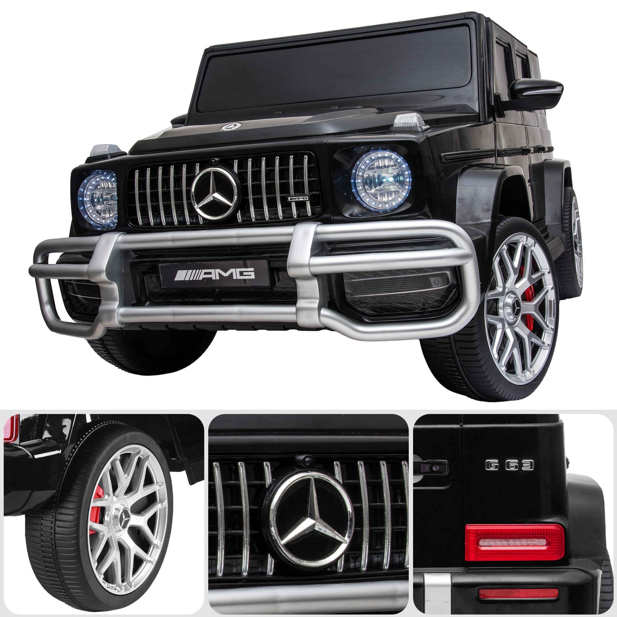 Ride On Cars: Kahuna Mercedes Benz AMG G63 Kids Electric Two Seater Ride On Car with Remote Control