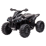 Ride On Cars: Kahuna GTS99 Kids Electric Ride On Quad Bike Toy ATV 50W - Black