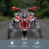 Ride On Cars: Kahuna GTS99 Kids Electric Ride On Quad Bike Toy ATV 50W - Red