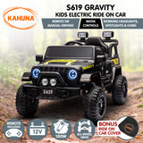 Ride On Cars: Kahuna S619 Gravity Kids Electric Ride On Car - Black