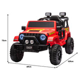 Ride On Cars: Kahuna S619 Gravity Kids Electric Ride On Car - Red