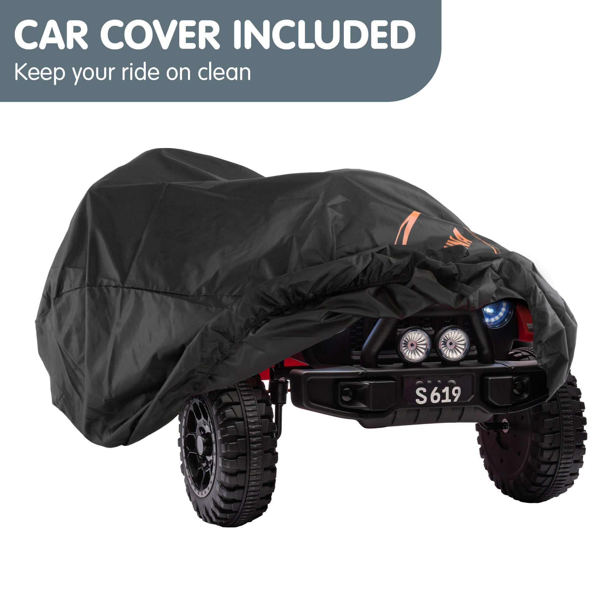 Ride On Cars: Kahuna S619 Gravity Kids Electric Ride On Car - Red