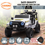 Ride On Cars: Kahuna S619 Gravity Kids Electric Ride On Car - White