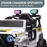 Ride On Cars: Kahuna S619 Gravity Kids Electric Ride On Car - White
