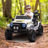 Ride On Cars: Kahuna S619 Gravity Kids Electric Ride On Car - White