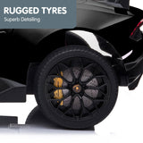 Ride On Cars: Kahuna Lamborghini Performante Kids Electric Ride On Car Remote Control - Black
