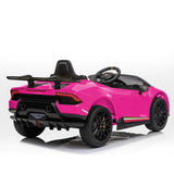 Ride On Cars: Kahuna Lamborghini Performante Kids Electric Ride On Car Remote Control by Kahuna - Pink