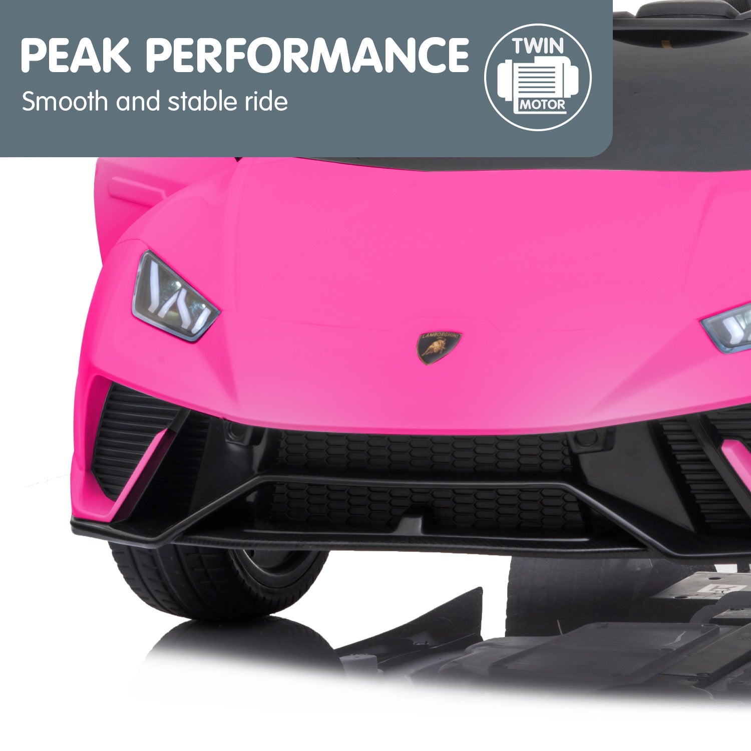 Ride On Cars: Kahuna Lamborghini Performante Kids Electric Ride On Car Remote Control by Kahuna - Pink
