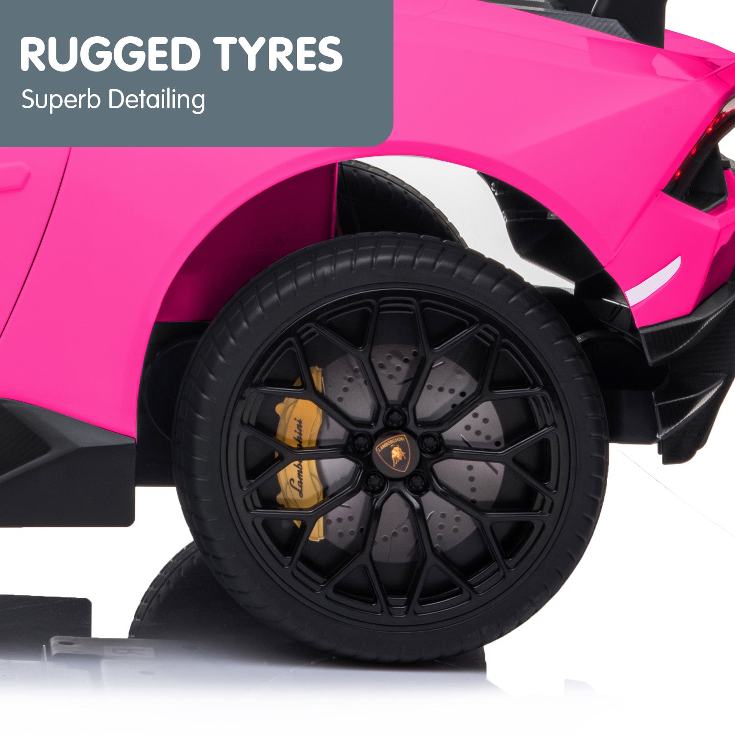 Ride On Cars: Kahuna Lamborghini Performante Kids Electric Ride On Car Remote Control by Kahuna - Pink