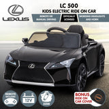 Ride On Cars: Kahuna Licensed Lexus LC 500 Kids Electric Ride On Car - Black