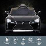 Ride On Cars: Kahuna Licensed Lexus LC 500 Kids Electric Ride On Car - Black