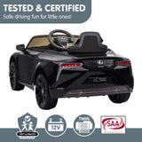 Ride On Cars: Kahuna Licensed Lexus LC 500 Kids Electric Ride On Car - Black