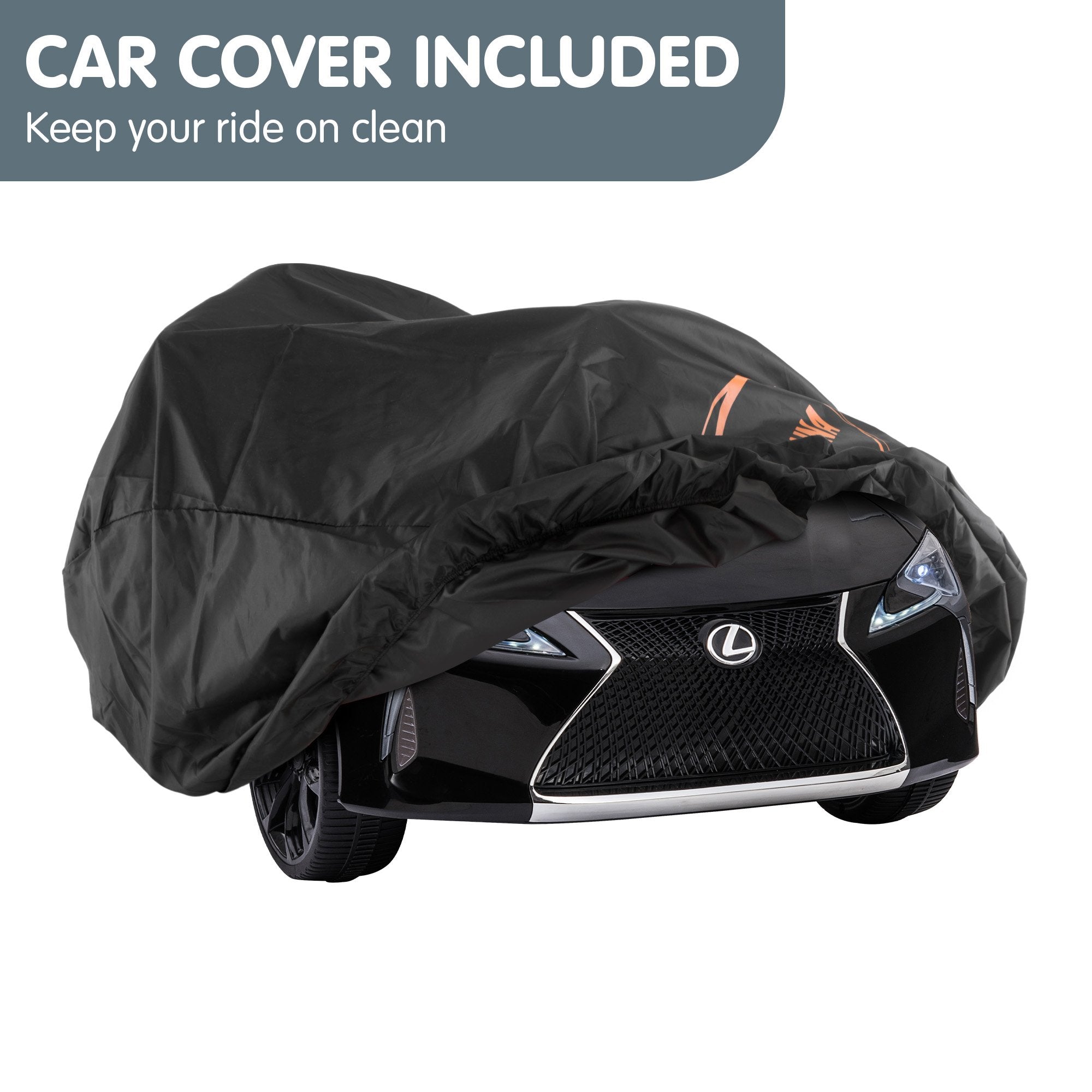 Ride On Cars: Kahuna Licensed Lexus LC 500 Kids Electric Ride On Car - Black