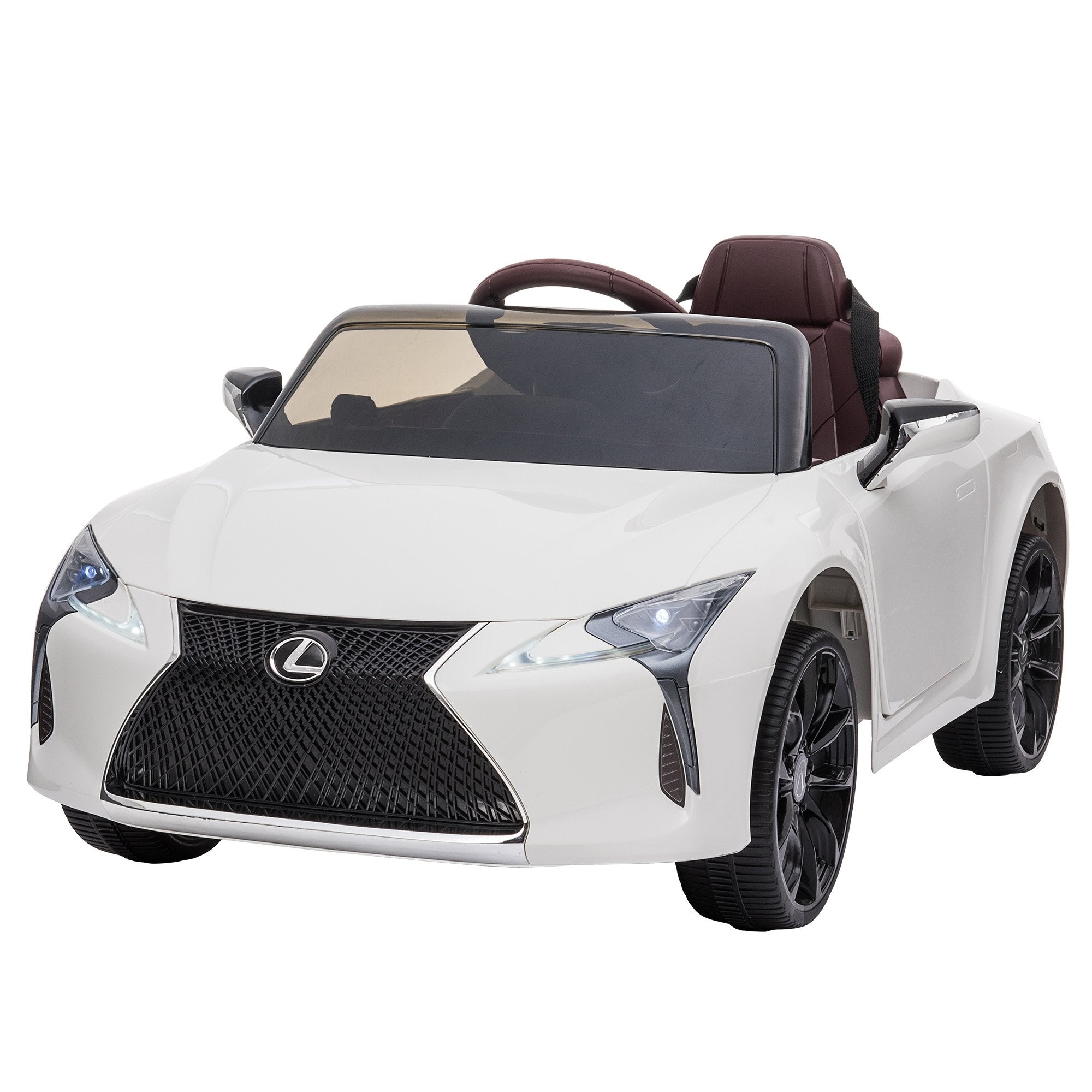 Ride On Cars: Kahuna Licensed Lexus Lc 500 Kids Electric Ride On Car - White