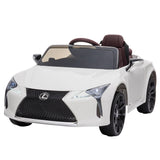 Ride On Cars: Kahuna Licensed Lexus Lc 500 Kids Electric Ride On Car - White