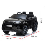 Ride On Cars: Kahuna Land Rover Licensed Kids Electric Ride On Car Remote Control - Black