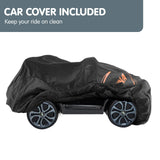 Ride On Cars: Kahuna Land Rover Licensed Kids Electric Ride On Car Remote Control - Black