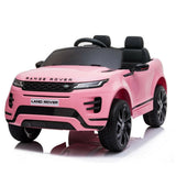 Ride On Cars: Kahuna Land Rover Licensed Kids Electric Ride On Car Remote Control - Pink