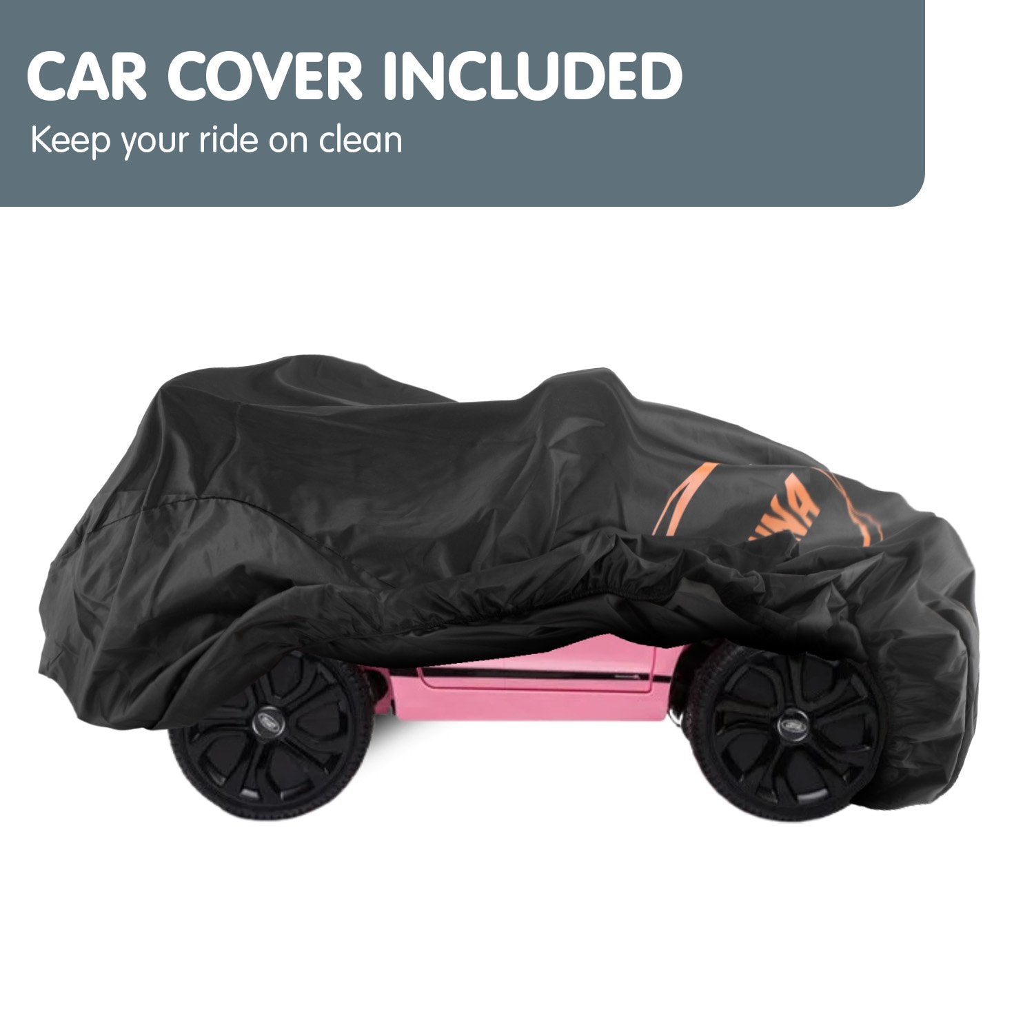 Ride On Cars: Kahuna Land Rover Licensed Kids Electric Ride On Car Remote Control - Pink