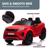 Ride On Cars: Kahuna Land Rover Licensed Kids Electric Ride On Car Remote Control - Red