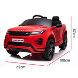 Ride On Cars: Kahuna Land Rover Licensed Kids Electric Ride On Car Remote Control - Red