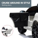 Ride On Cars: Kahuna Land Rover Licensed Kids Electric Ride On Car Remote Control - White