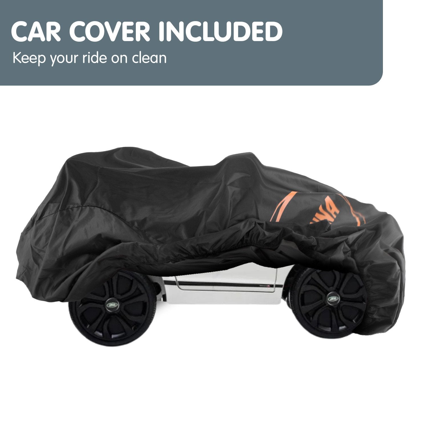 Ride On Cars: Kahuna Land Rover Licensed Kids Electric Ride On Car Remote Control - White