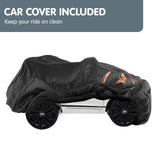 Ride On Cars: Kahuna Land Rover Licensed Kids Electric Ride On Car Remote Control - White
