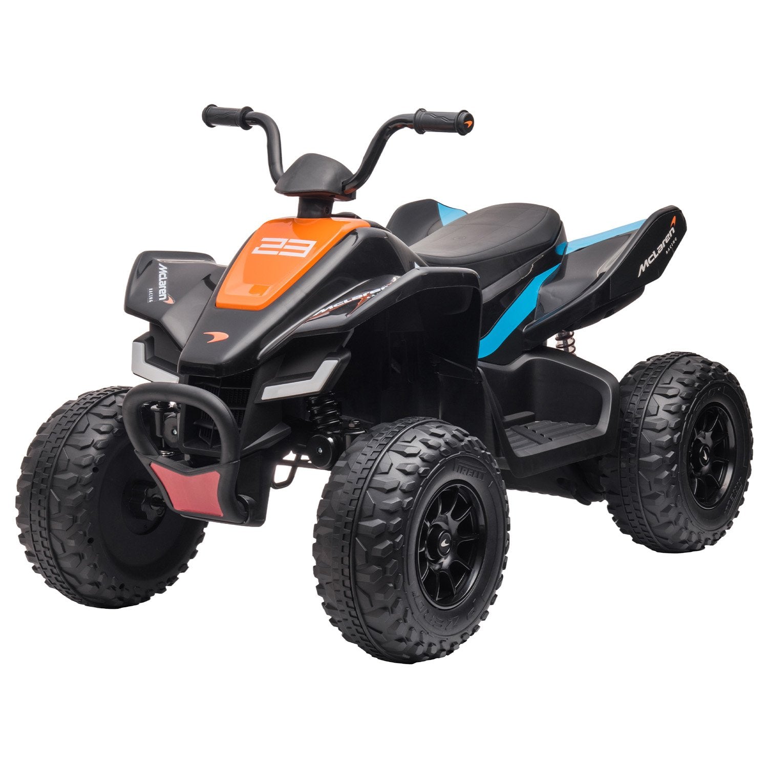 Ride On Cars: Kahuna MCL35 McLaren Toy Ride On Electric Quad Bike - Black