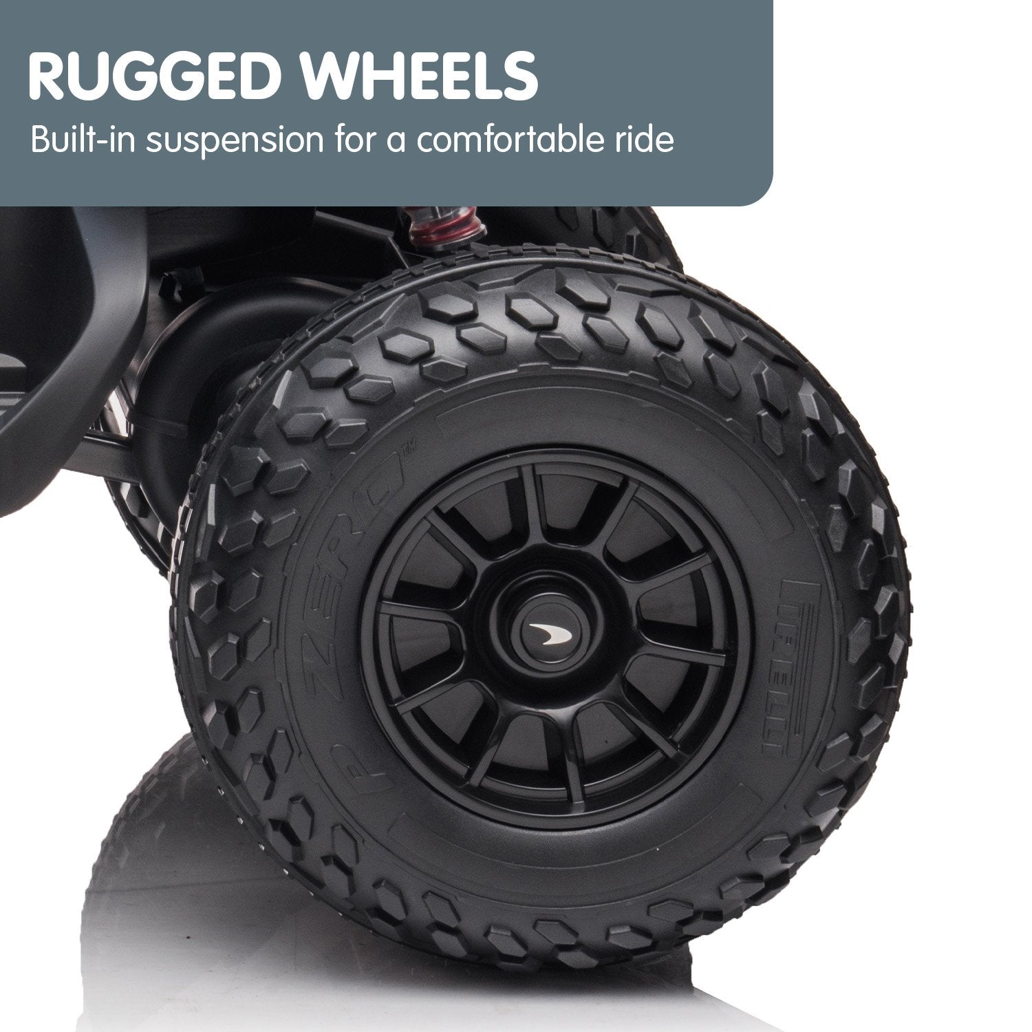 Ride On Cars: Kahuna MCL35 McLaren Toy Ride On Electric Quad Bike - Black