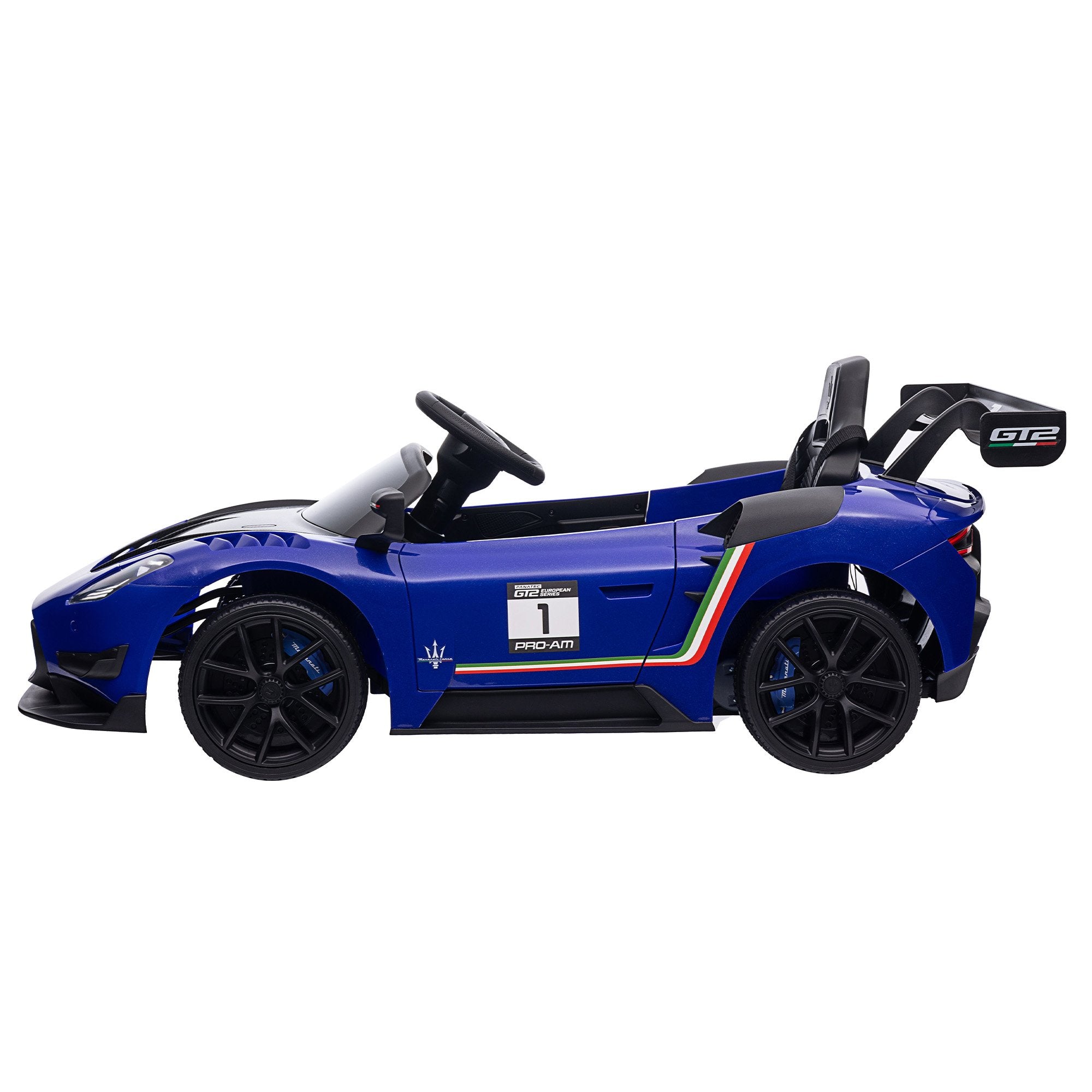Ride On Cars: Kahuna Maserati MC20 GT2 Licensed Electric Kids Ride On Race Car Blue