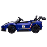 Ride On Cars: Kahuna Maserati MC20 GT2 Licensed Electric Kids Ride On Race Car Blue