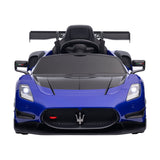 Ride On Cars: Kahuna Maserati MC20 GT2 Licensed Electric Kids Ride On Race Car Blue