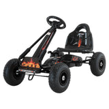 Go-karts: Kahuna G95 Kids Ride On Pedal-Powered Go Kart - Black